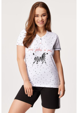 COTONELLA Дамски пижамен комплект Zebra - Pepit.bg