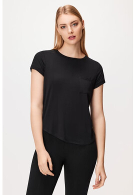 Cotton On Дамска черна тениска Kathleen - Pepit.bg