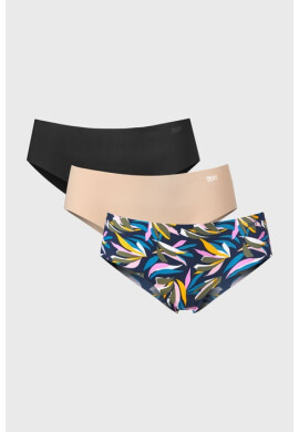 DKNY 3PACK класически бикини Cut Anywear Hip - Pepit.bg