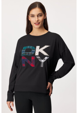 DKNY Дамска блуза за спане Check In - Pepit.bg