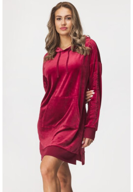 DKNY Рокля тип спортно горнище Velour Luxe - Pepit.bg
