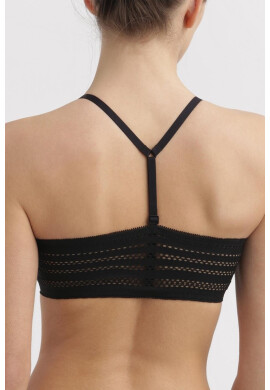 DKNY Сутиен T-back черен подплатен - Pepit.bg