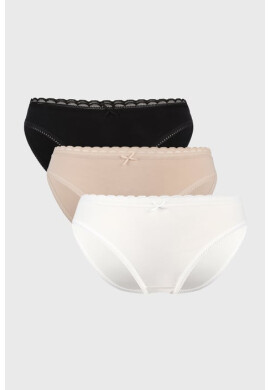 Dorina 3 PACK класически бикини Naomi - Pepit.bg