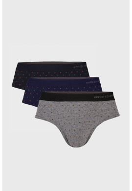 Enrico Coveri 3 PACK слипове Harley - Pepit.bg