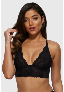 Gossard Сутиен Superboost Lace Bralette черен - Pepit.bg