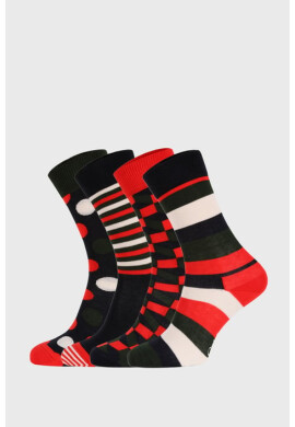 Happy Socks 4 PACK чорапи Holiday - Pepit.bg