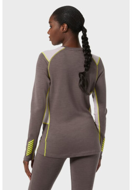 Helly Hansen Дамска термо блуза Lifa Merino Midweight Sparrow Grey - Pepit.bg