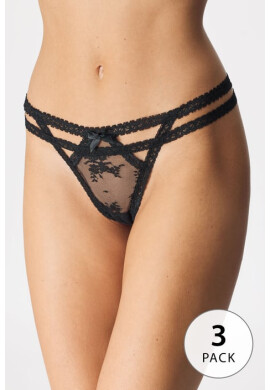 Hunkemöller 3 PACK прашки Irina - Pepit.bg