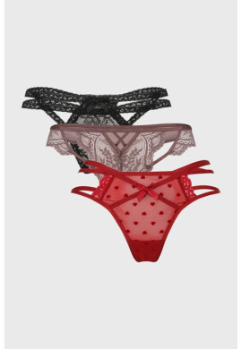 Hunkemöller 3 PACK прашки Lisa - Pepit.bg