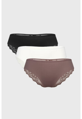 Hunkemöller 3PACK класически бикини Gail - Pepit.bg