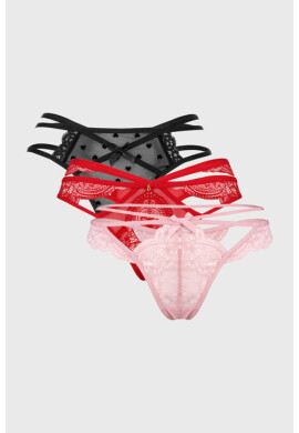 Hunkemöller 3PACK прашки Lili - Pepit.bg