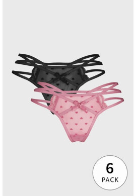 Hunkemöller 6 PACK прашки Melda - Pepit.bg