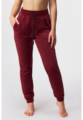 Hunkemöller Спортно долнище Velours Braid Red - Pepit.bg