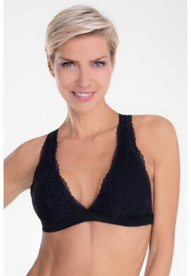 Hunkemöller Сутиен Alexis Black Bralette - Pepit.bg