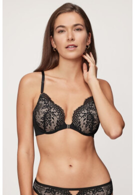 Hunkemöller Сутиен Cardi Black Push-Up - Pepit.bg