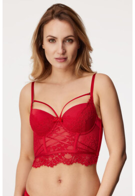 Hunkemöller Сутиен Claire Red подплатен - Pepit.bg