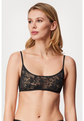 Hunkemöller Сутиен/топ Elle Black - Pepit.bg
