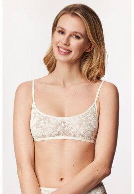 Hunkemöller Сутиен/топ Elle Ecru - Pepit.bg