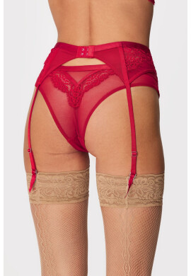 Hunkemöller Жартиерен колан Pauline Red - Pepit.bg