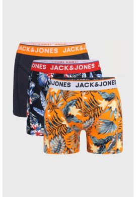 Jack & Jones 3 PACK боксерки JACK AND JONES Tropical flowers - Pepit.bg