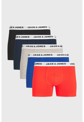 Jack & Jones 5PACK боксерки JACK AND JONES Jacwhite - Pepit.bg
