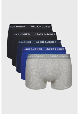 Jack & Jones 5PACK боксерки JACK AND JONES Plain - Pepit.bg