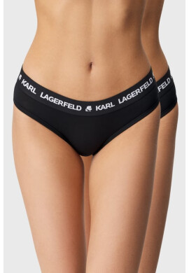 Karl Lagerfeld 2 PACK класически бикини Logo Hipsters - Pepit.bg