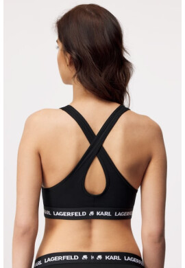 Karl Lagerfeld Черен сутиен Padded - Pepit.bg