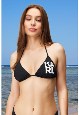 Karl Lagerfeld Горнище на бански костюм Printed Logo - Pepit.bg