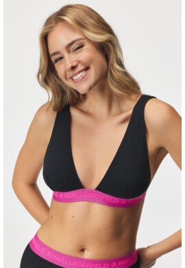 Karl Lagerfeld Сутиен Logo Bralette - Pepit.bg