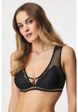 Luna Splendida Сутиен Cherry Gold Stripe Bralette Push Up - Pepit.bg