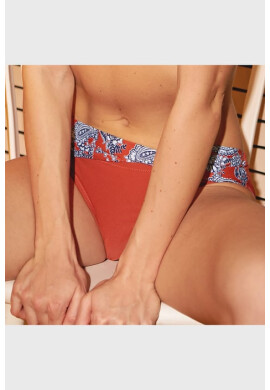 Orhideja Lingerie Долнище на бански Brown and blue - Pepit.bg