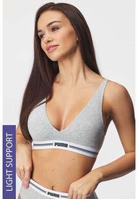 PUMA Спортен сутиен Grey - Pepit.bg