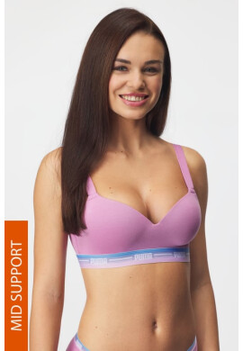 PUMA Спортен сутиен Pink - Pepit.bg