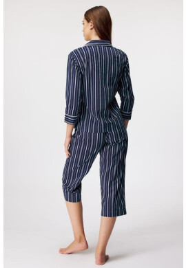 Ralph Lauren Дамска пижама Navy Stripe - Pepit.bg