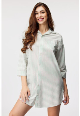 Ralph Lauren Нощница Mint Stripe - Pepit.bg