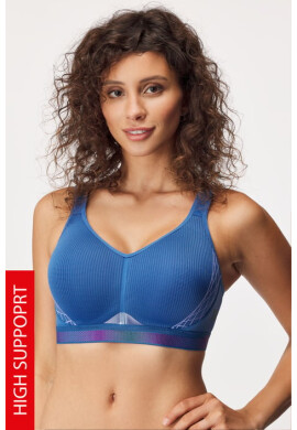Triumph Спортен сутиен Triaction Cardio Cloud син - Pepit.bg