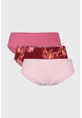 Under Armour 3 PACK бикини Hipster Pink - Pepit.bg