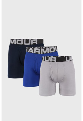 Under Armour 3 PACK синьо-сиви боксерки Cotton - Pepit.bg