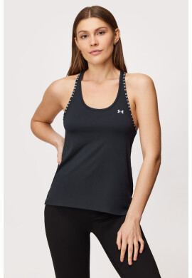 Under Armour Черен спортен топ Knockou - Pepit.bg