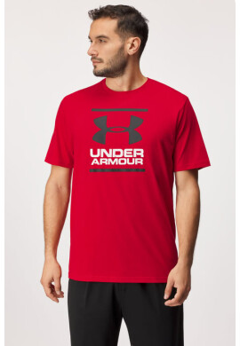 Under Armour Червена тениска Foundation - Pepit.bg
