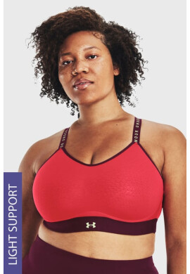 Under Armour Спортен сутиен Infinity Low Radio Red - Pepit.bg