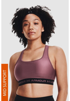Under Armour Виолетов спортен сутиен Crossback - Pepit.bg