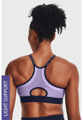 Under Armour Виолетов спортен сутиен Infinity Low - Pepit.bg