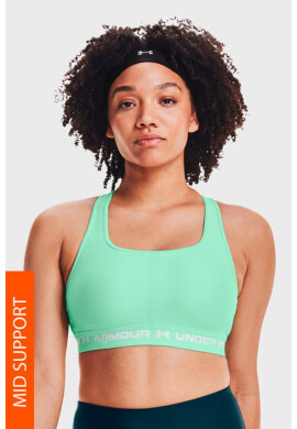 Under Armour Зелен спортен сутиен Crossback - Pepit.bg