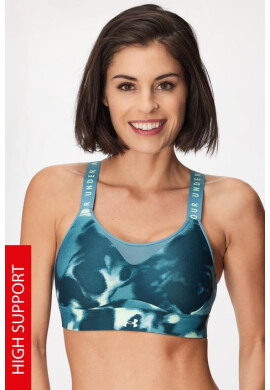 Under Armour Зелен спортен сутиен Infinity - Pepit.bg