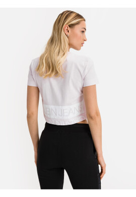Calvin Klein Jeans Crop Топ Rozov - Pepit.bg
