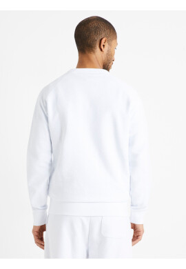 Celio Dereverse Sweatshirt Byal - Pepit.bg