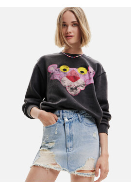 Desigual Pink Panther Sweatshirt Cheren - Pepit.bg
