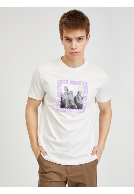 Diesel T-shirt Byal - Pepit.bg